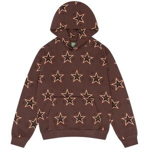 NWT- Every Tear Is A Star Denim Tears Brown Hoodie - Size Small